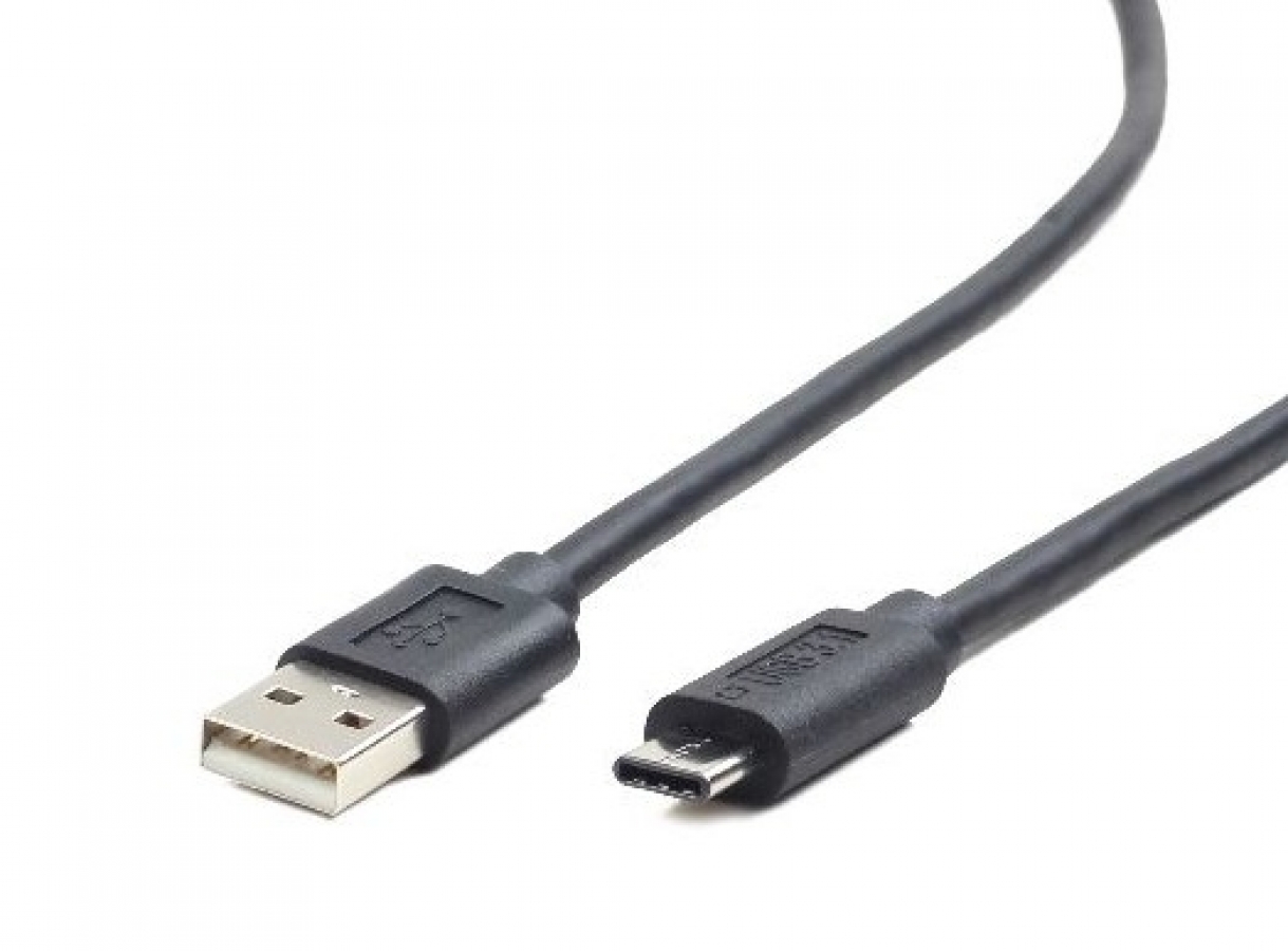 Kabelis Gembird USB Male - Type C Male 3m Black (CCP-USB2-AMCM-10)