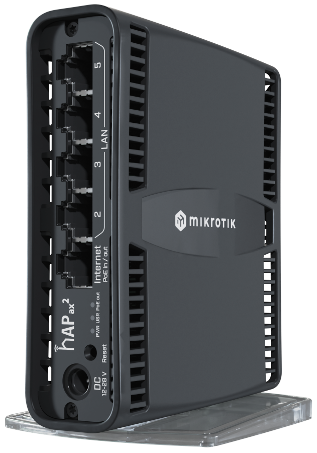 MikroTik hAP ax² Black (C52IG-5HAXD2HAXD-TC)