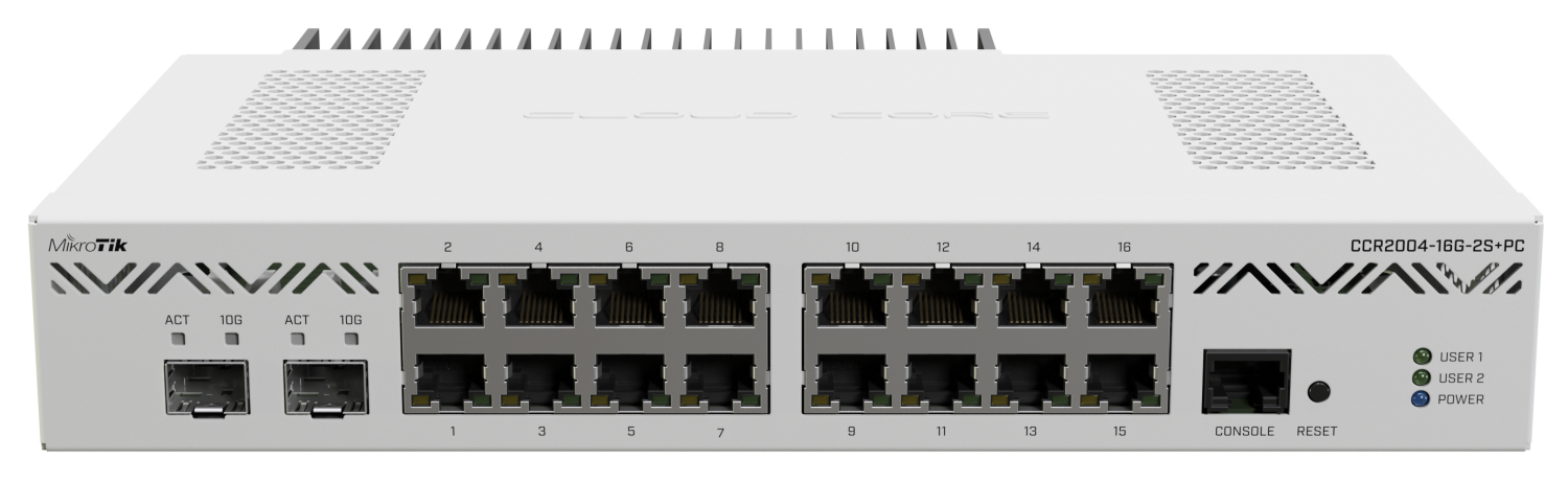 MikroTik CCR2004-16G-2S+PC (CCR2004-16G-2S+PC)