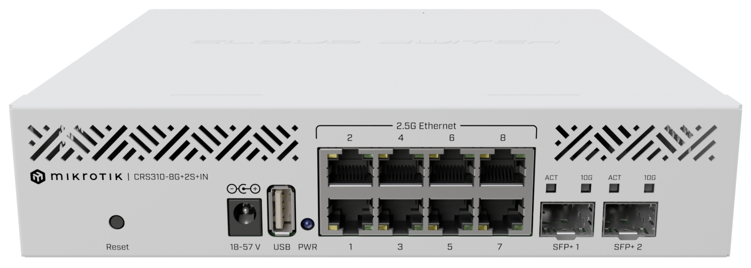 MikroTik CRS310-8G+2S+IN (CRS310-8G+2S+IN)