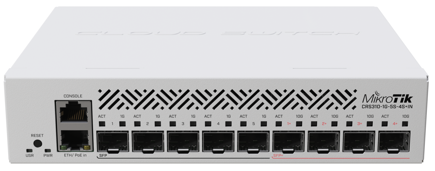 MikroTik CRS310-1G-5S-4S+IN (CRS310-1G-5S-4S+IN)