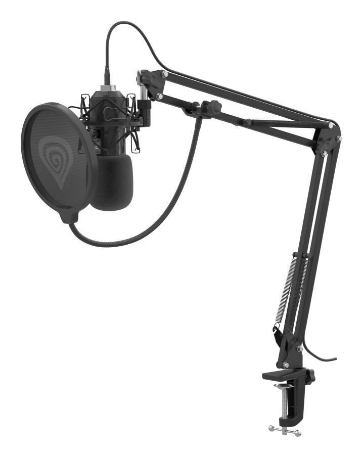 Mikrofons Genesis Radium 400 G2 Black Studio (NGM-2285)