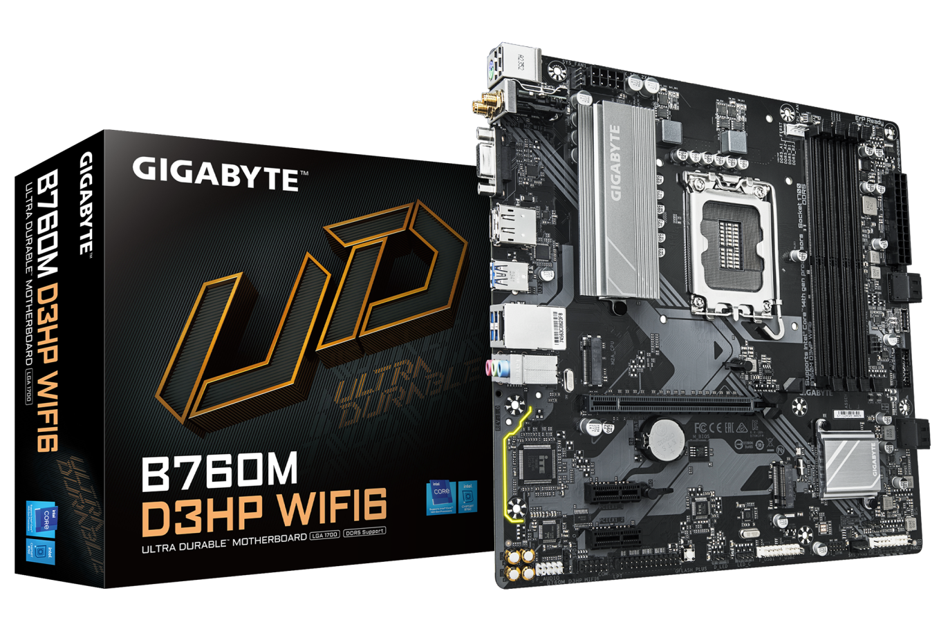 Pamatplate Gigabyte B760M D3HP WIFI6 1.0 (B760M D3HP WIFI6 1.0)