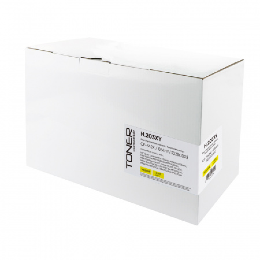 Tonera kasete GenerInk HP/CANON203X/054H CF542X/3025C002 Yellow (H.203XY-GI-N)