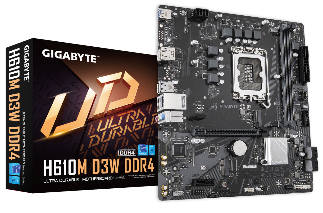 Pamatplate Gigabyte H610M D3W DDR4 (H610M D3W DDR4)