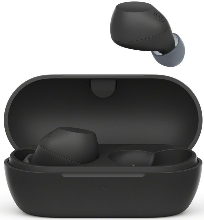 Austiņas Sony WF-C710N Black (WFC710NB.CE7)