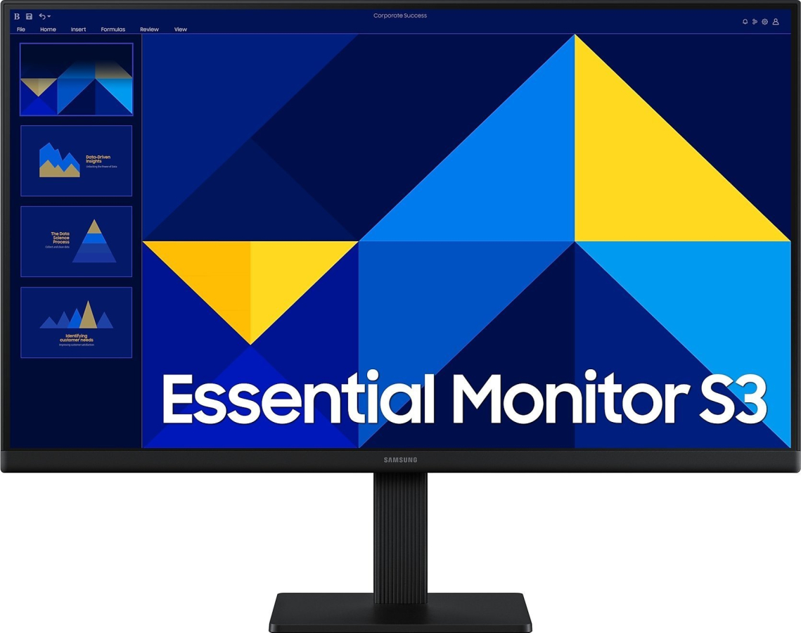 Monitors Samsung Essential S3 LS24D300GAUXEN 24 IPS (LS24D300GAUXEN)