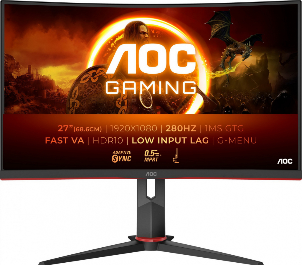 Monitors AOC C27G2Z3 BK 27 VA Curved (C27G2Z3/BK)