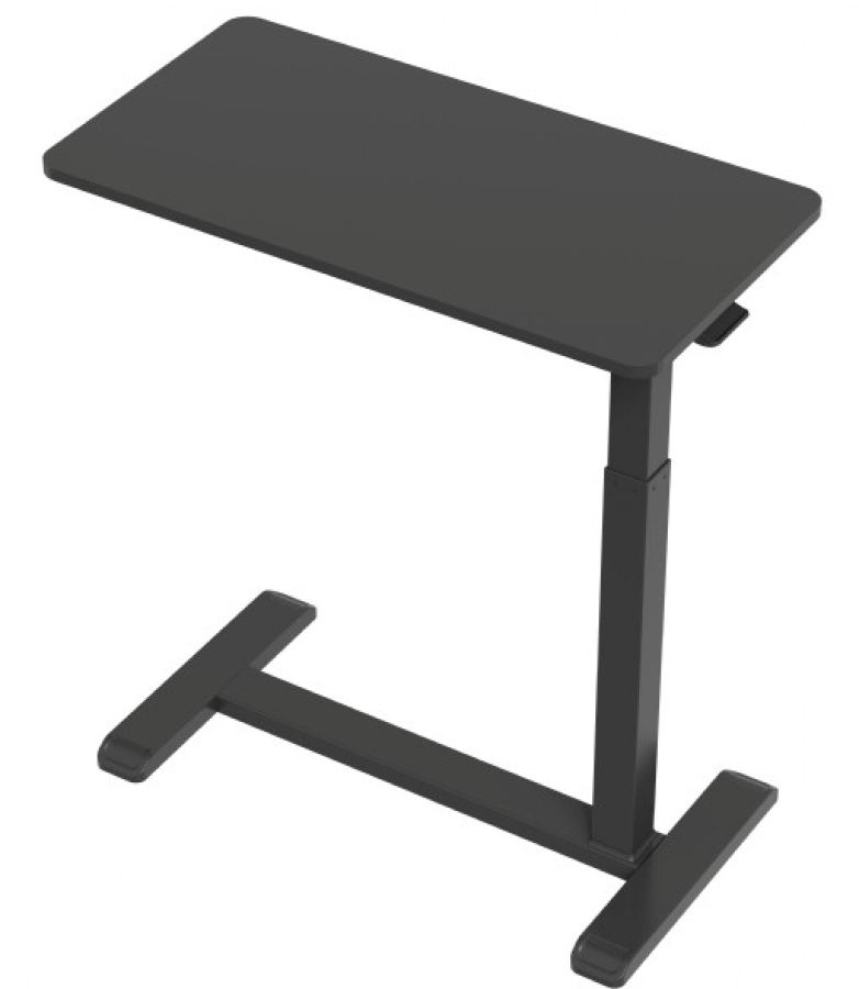 Stand Gembird Mobile Laptop Desk with Caster Wheels Black (TVS-DESK-02-BK)