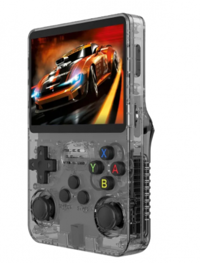Rokas spēļu konsole RoGer HD 3.5" Retro 21 emulators 15000+ spēles (RO36S-BK)