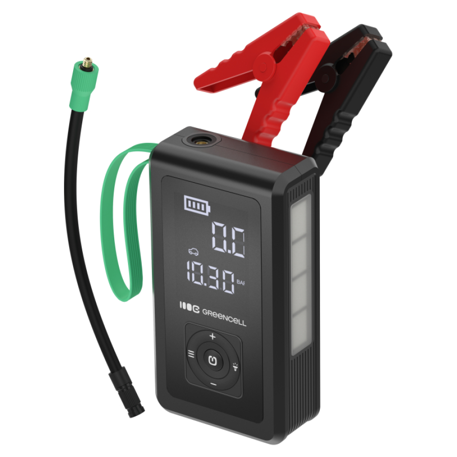 Auto starteris Greencell PowerBoost Air ar kompresoru (CJSGC03)