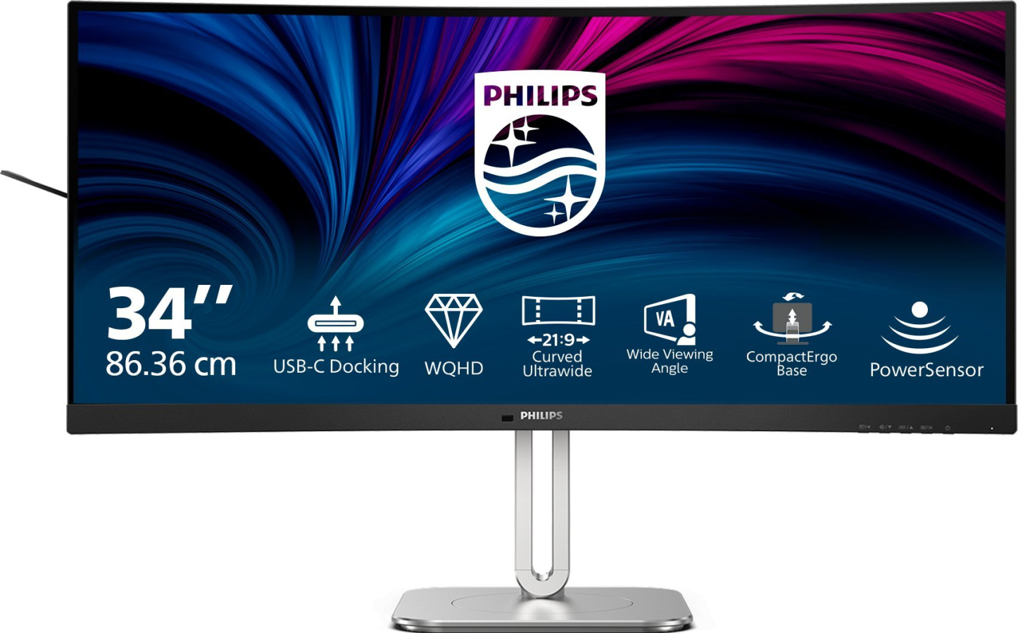 Monitors Philips 34B2U5600C/00 34 VA 21:9 Curved (34B2U5600C/00)