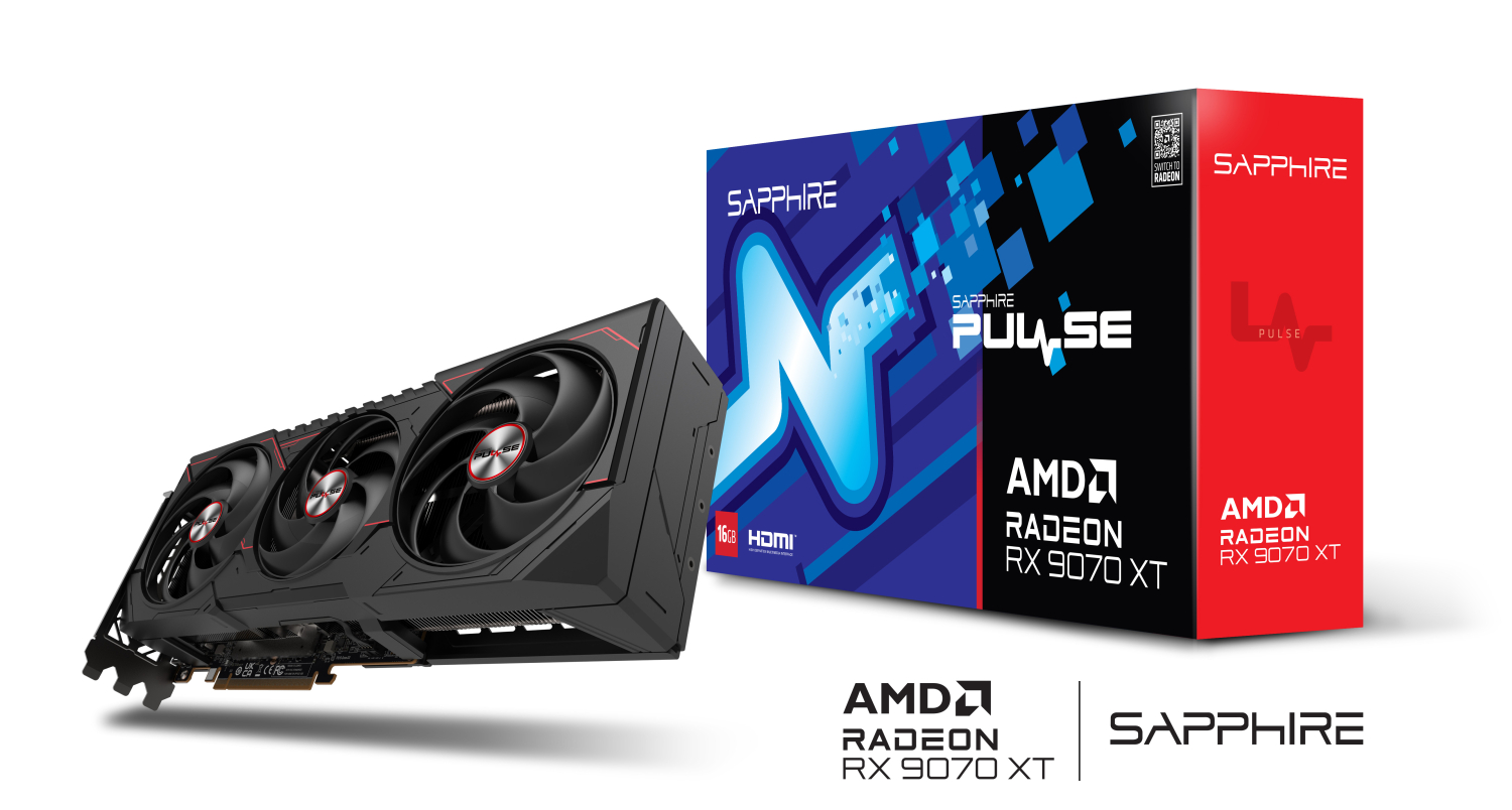 Videokarte Sapphire PULSE AMD Radeon RX 9070 XT (11348-03-20G)