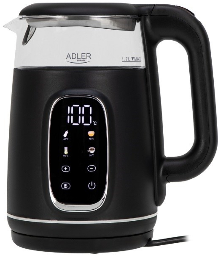 Tējkanna Adler AD 1305 Black (AD 1305BS)
