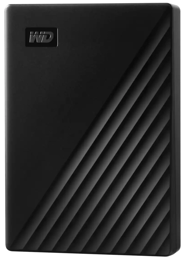Ārējais disks WD 6TB My Passport 2.5" USB 3.2 Black (WDBR9S0060BBK-WESN)