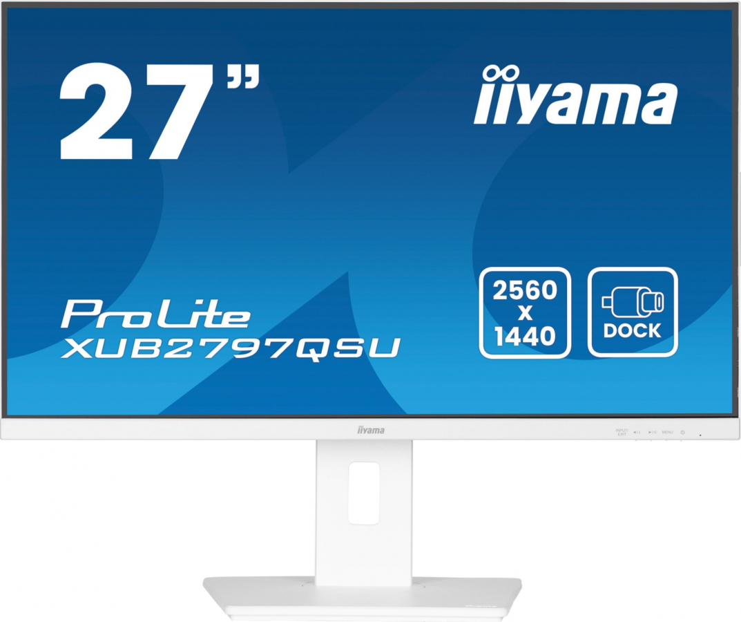 Monitors Iiyama ProLite XUB2797QSU-W2 27 IPS White (XUB2797QSU-W2)