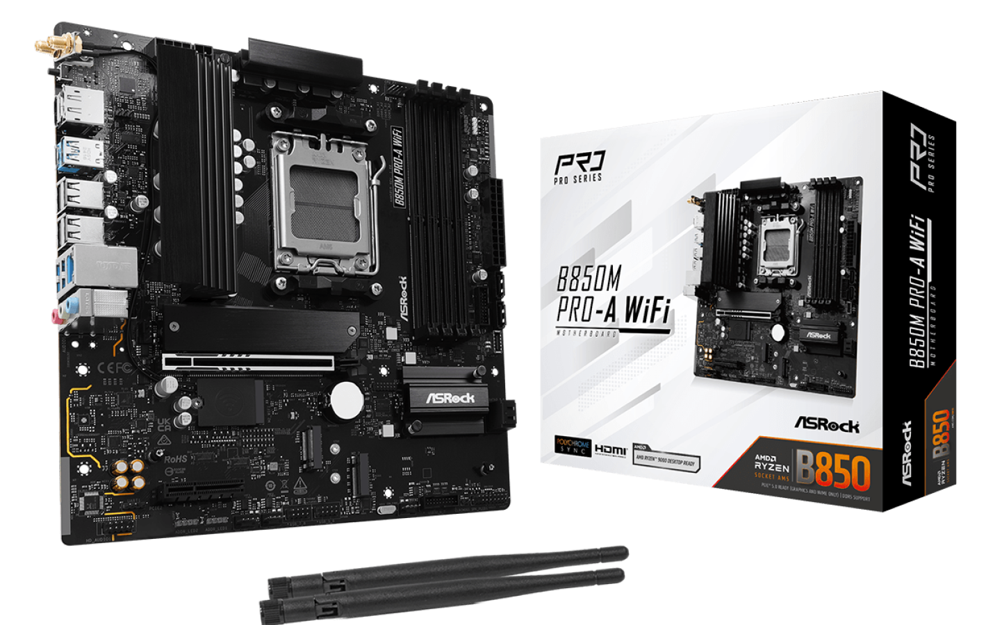 Pamatplate ASROCK B850M Pro A WiFi (90-MXBR90-A0UAYZ)