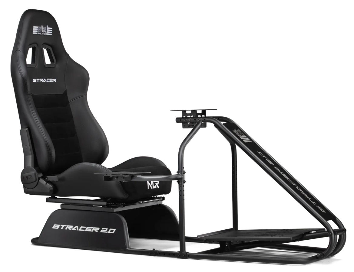 Sacīkšu simulatora rāmis Next Level Racing GTRacer 2.0 Black (NLR-R007)