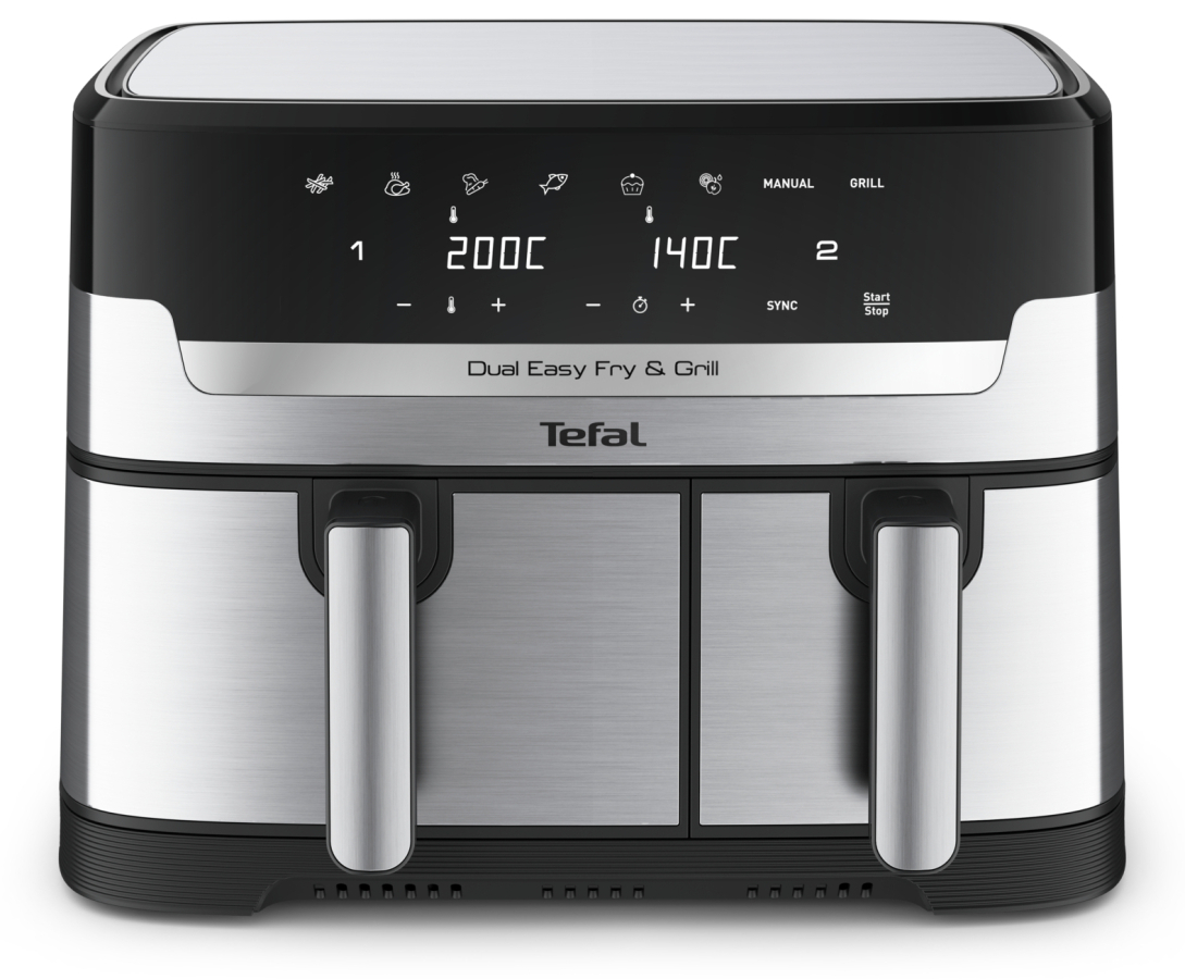 Aerogrils Tefal Dual Easy Fry & Grill EY905D (EY905D10)