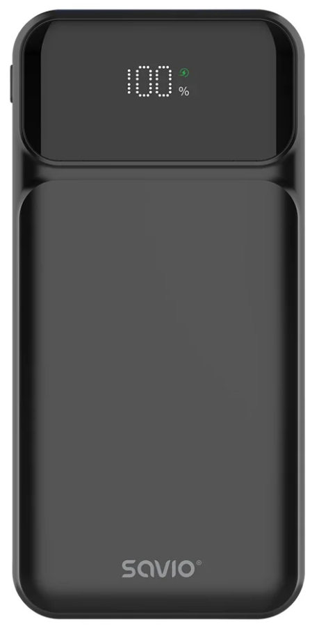 Enerģijas krātuve SAVIO POWER BANK 10000mAh (BA-08)