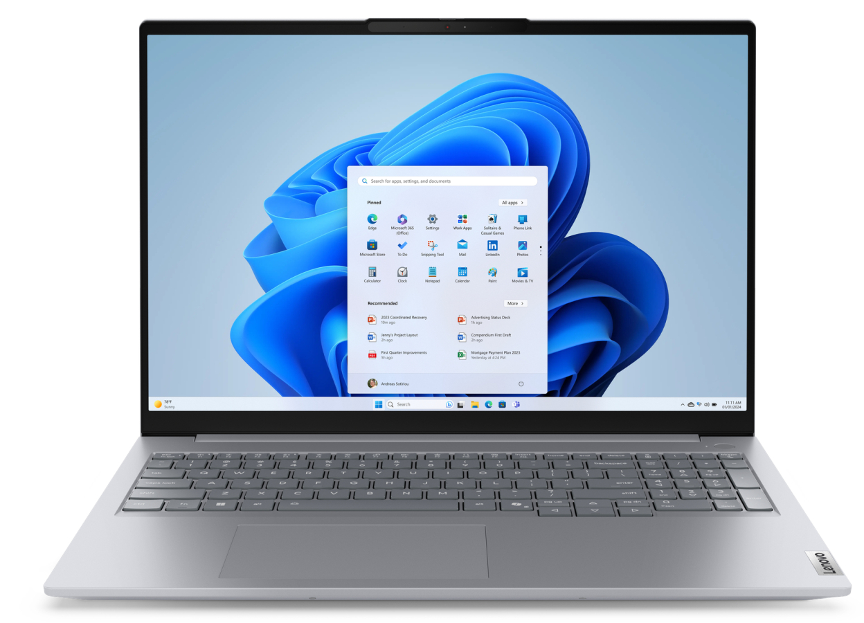 Portatīvais dators Lenovo ThinkBook 16 G8 IAL U7-255H 16GB 1TB W11P (21SK008NPB)