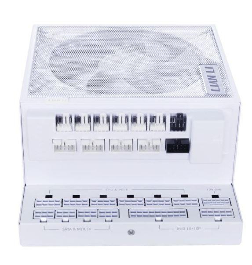 Barošanas bloks Lian Li EDGE 1200W 80 PLUS Gold White (G9P.EG1200G.WH00.EU)
