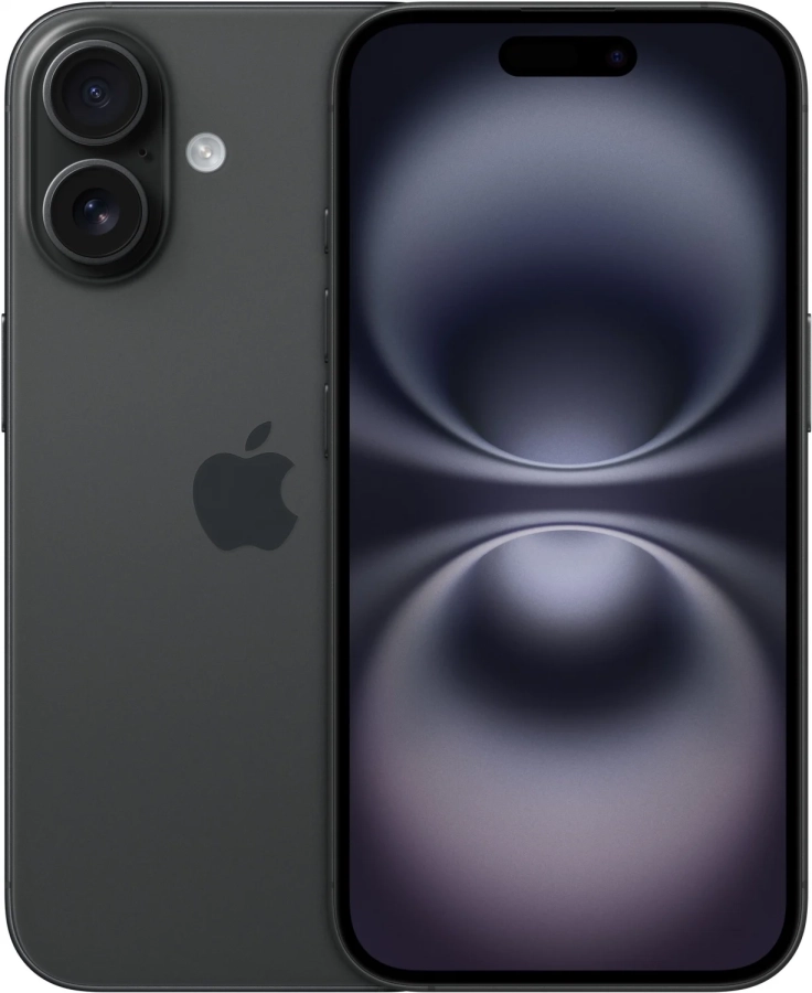 Smartphone Apple iPhone 16 128GB Black (MYE73HX/A)