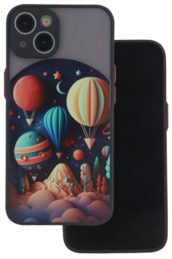 Mocco Ultra Trendy Travel Case Apple iPhone 15 Black (MC-UTTR-IPH-15-BK)