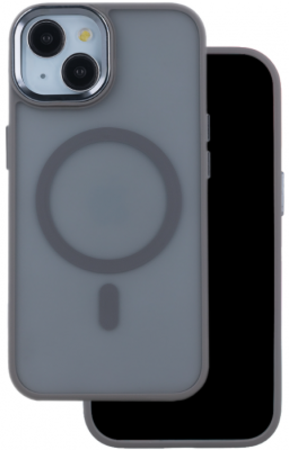 Mocco Frozen MagSafe Case Apple iPhone 13 / 14 Grey (MC-FRM-IPH-13-GR)
