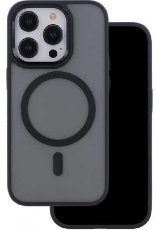 Mocco Frozen MagSafe Case Apple iPhone 13 Pro Black (MC-FRM-IPH-13PR-BK)