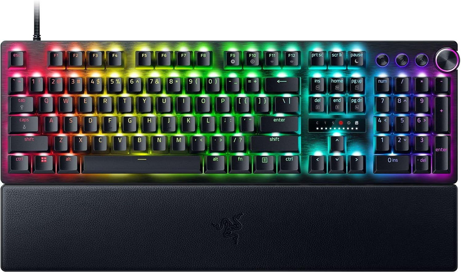 Klaviatūra Razer Huntsman V3 Pro Black RGB (RZ03-04970100-R3M1)