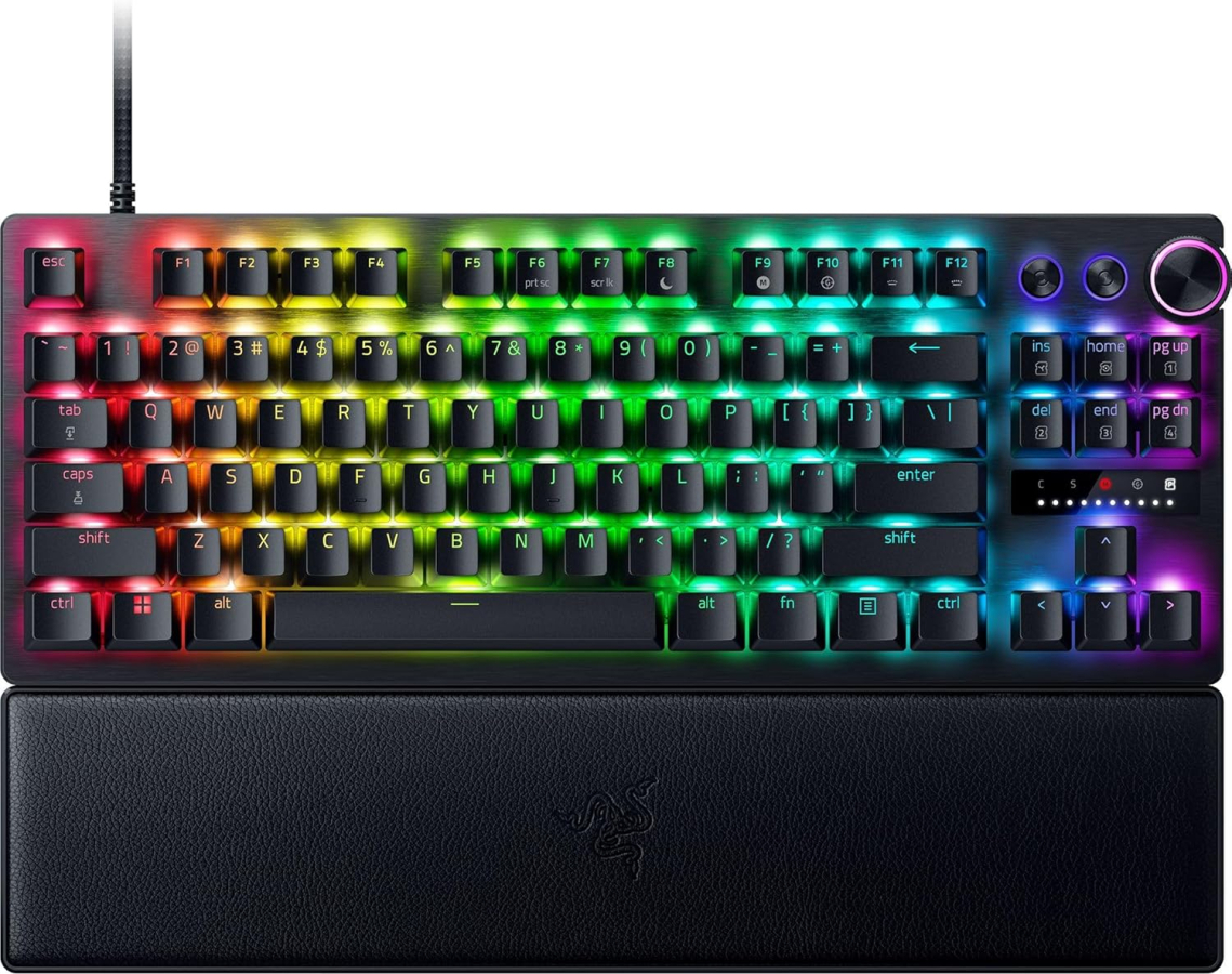 Klaviatūra Razer Huntsman V3 Pro Tenkeyless Black NORDIC (RZ03-04980600-R3N1)