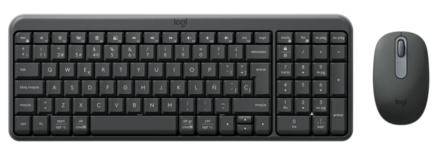 Keyboard and mouse set Logitech MK250 Compact Combo US BT (920-013519)