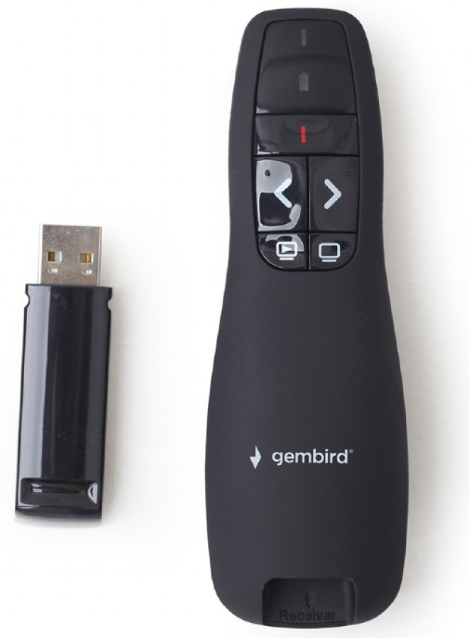 Gembird Wireless USB Presenter with laser pointer (WP-L-12)