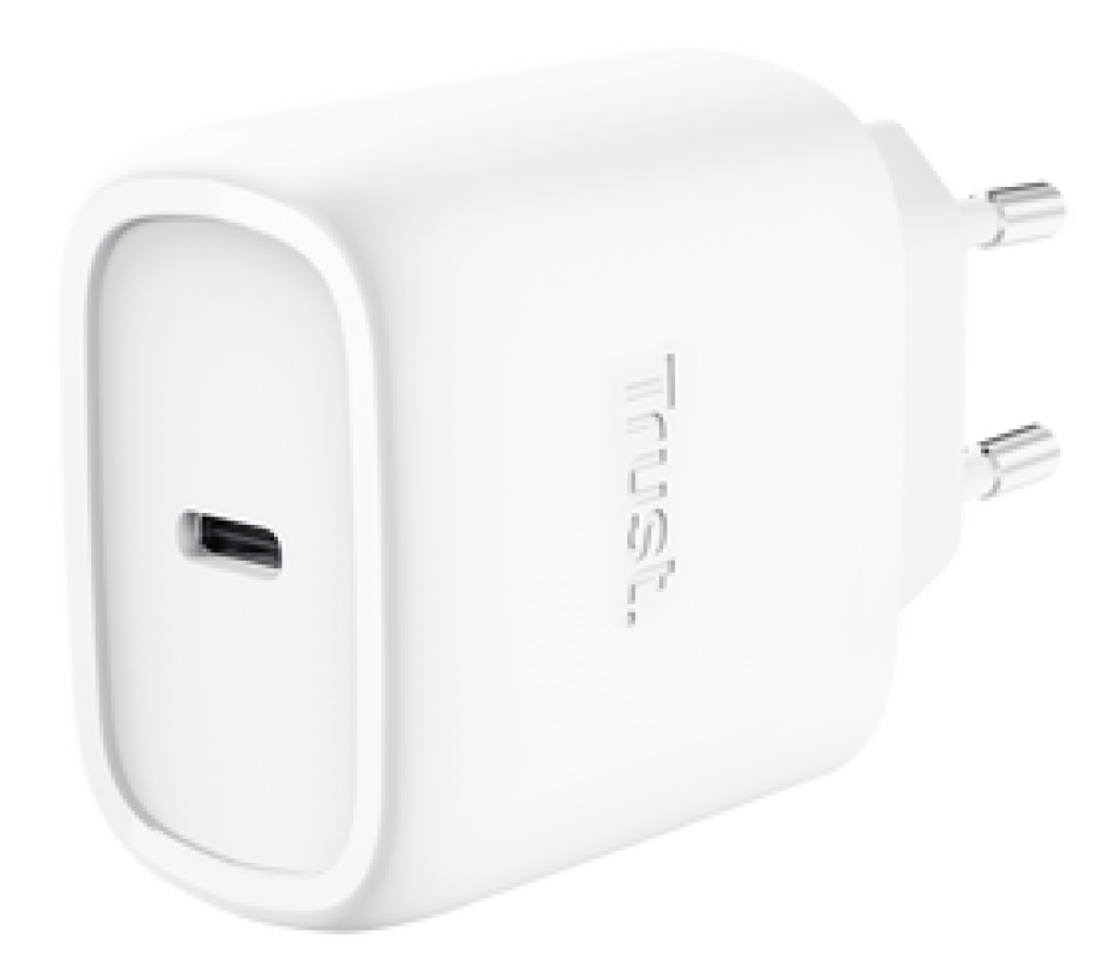 Lādētājs Trust Maxo 45W Usb-C GaN White (25522)