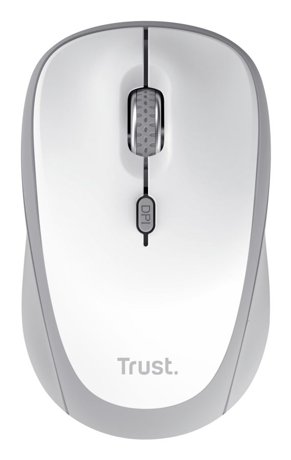 Computer mouse Trust Yvi+ Silent White (25513)