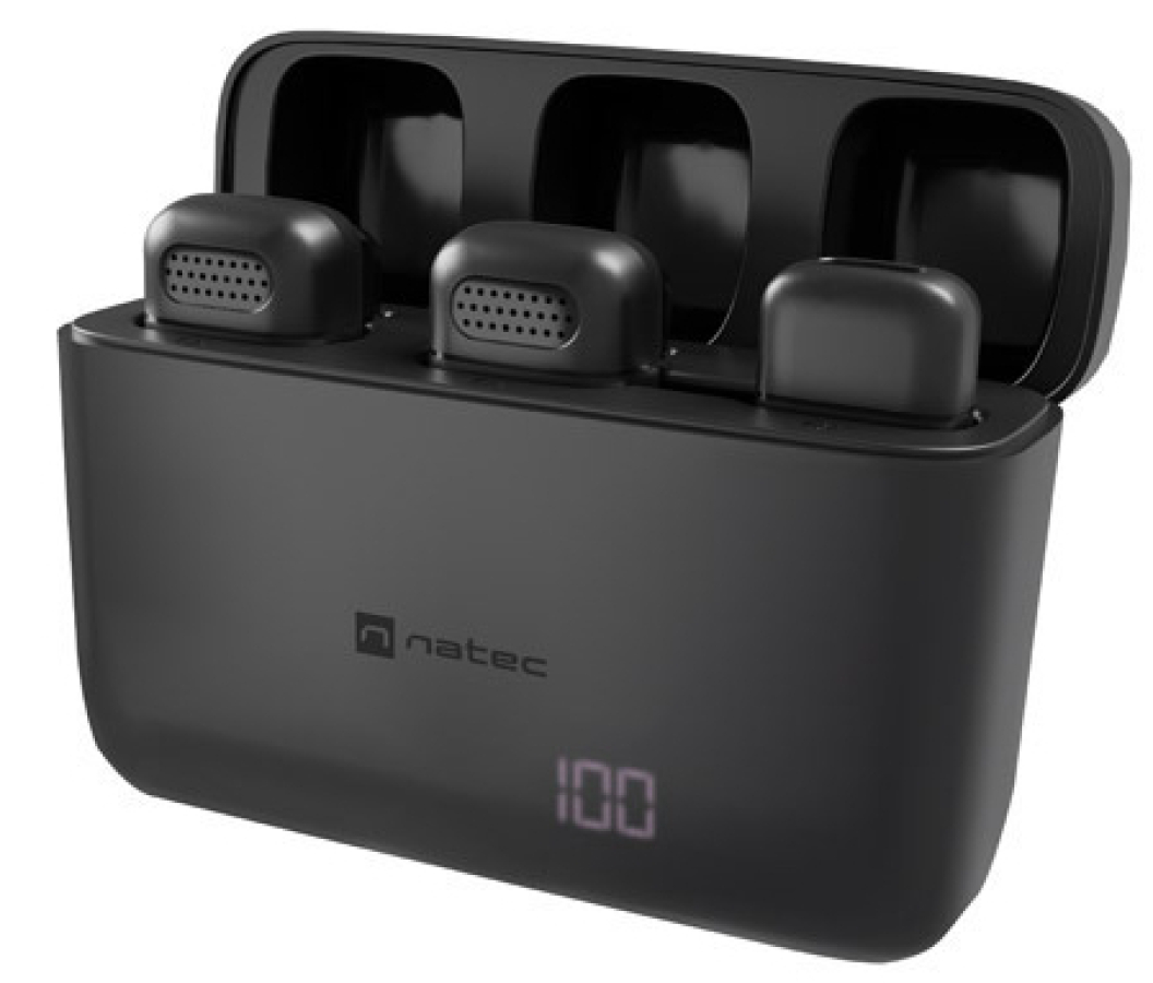 Mikrofona Natec Hopper USB-C (2 vienības) (NMI-2254)