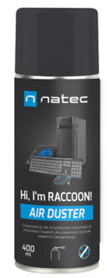 Saspiests gaiss Natec Raccoon Air 400ml (NSC-2119)