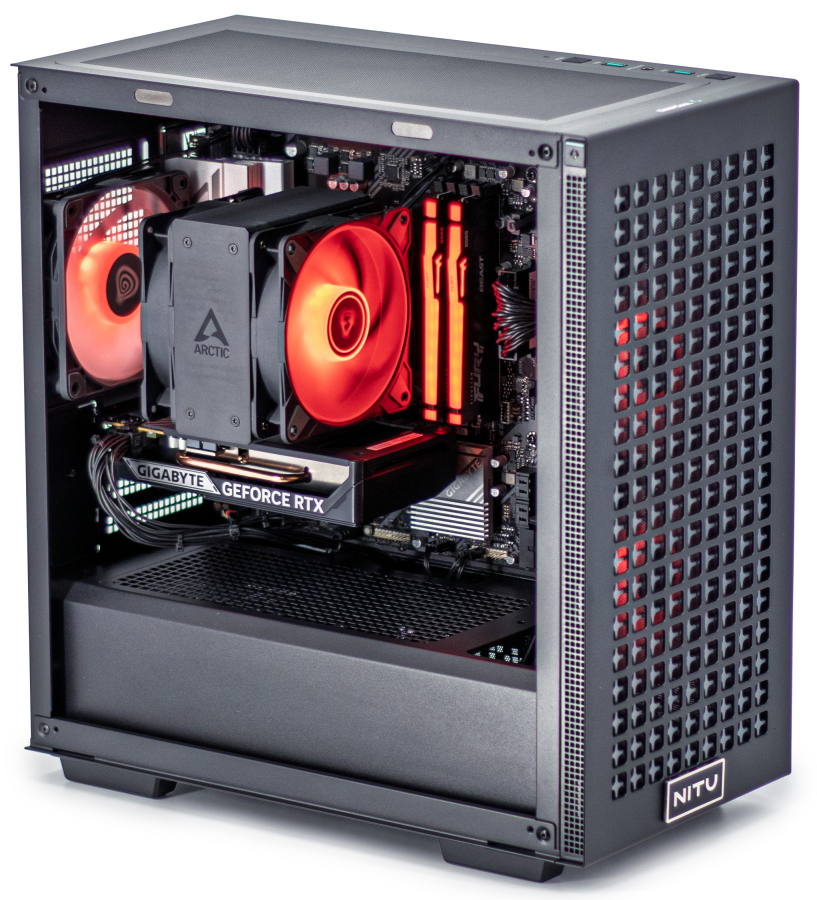 Personālais dators NITU G Challenger R3.5 Ryzen 5 8400F RTX 5050 16GB 1TB W11H (NGCHR3.5)