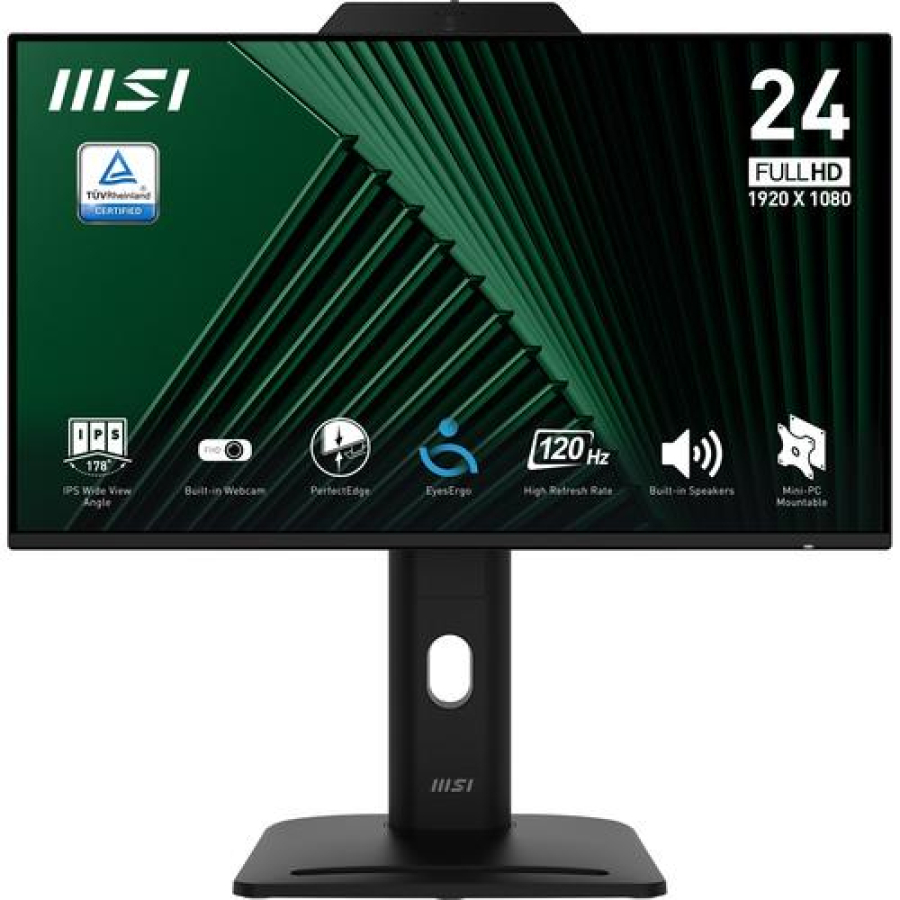 Monitors MSI Pro MP242PMG 23.8 IPS FHD 120Hz 1ms WebCam (PRO MP242PMG)