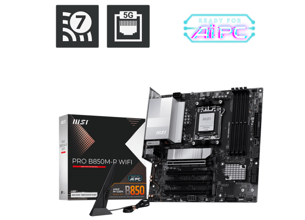 Motherboard MSI PRO B850M-P WIFI (PRO B850M-P WIFI)