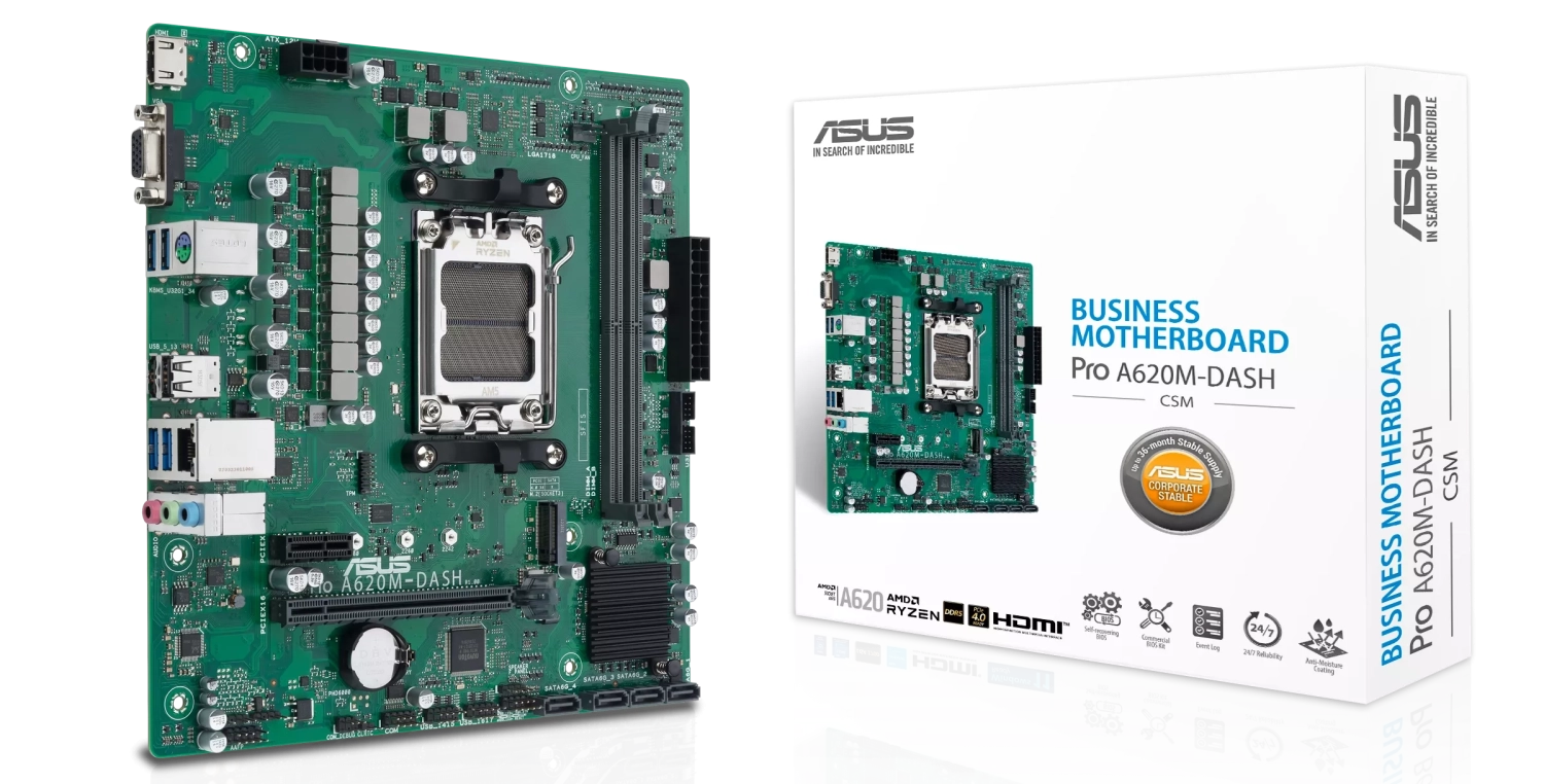 Motherboard Asus Pro A620M-Dash-CSM (90MB1GD0-M0EAYC)