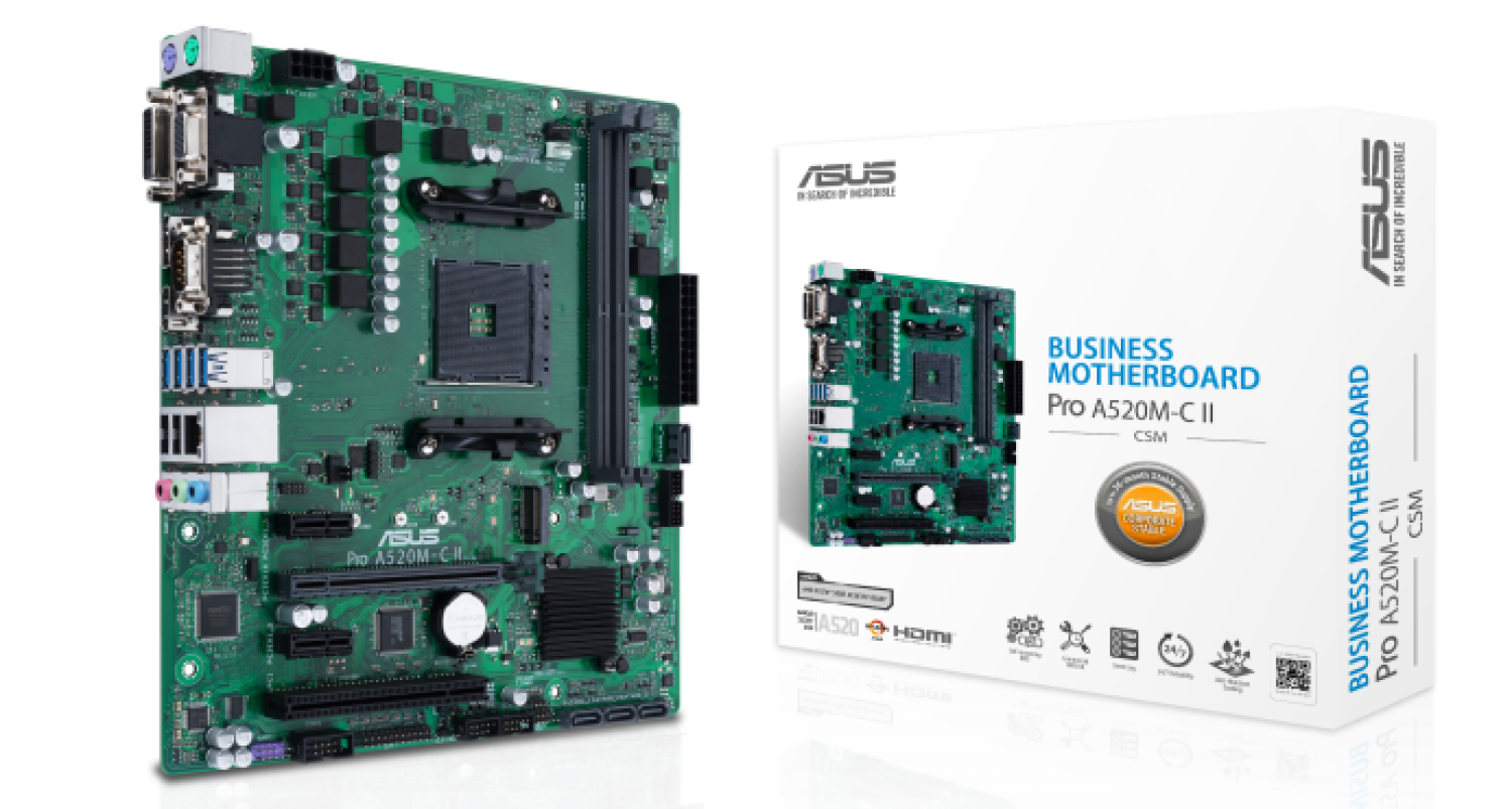 Pamatplate ASUS PRO A520M-C II/CSM (90MB18F0-M0EAYC)