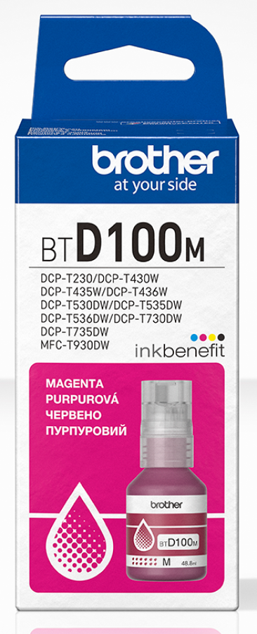 Tinte Brother BTD100M Magenta (BTD100M)