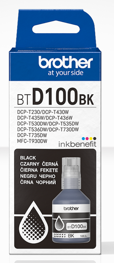 Tinte Brother BTD100BK Black (BTD100BK)