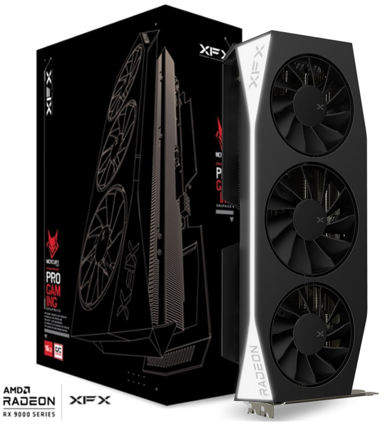 Videokarte XFX Mercury RX 9060XT OC Gaming 16GB (RX-96TMERCB9)