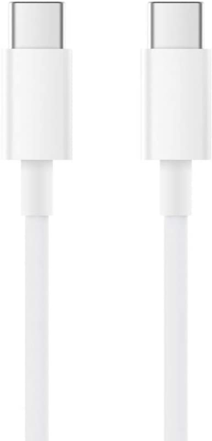Kabelis Xiaomi USB Type C - USB Type C Male White 1.5m (SJV4108GL)