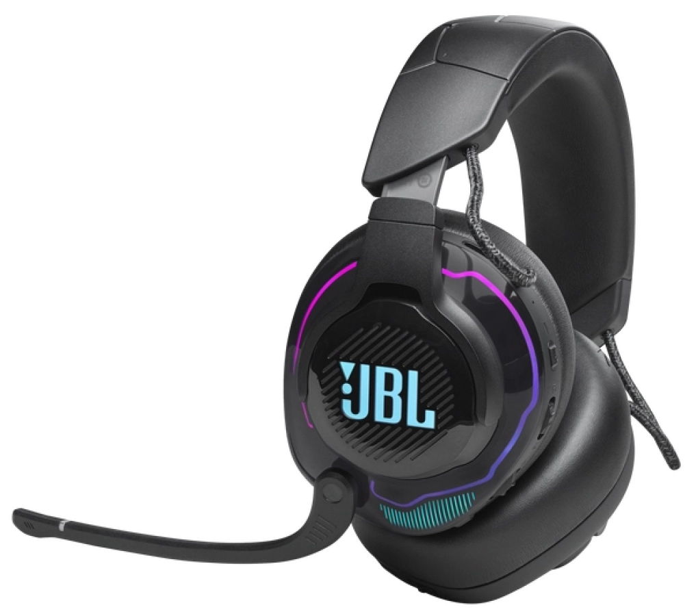 Headphones JBL Quantum 910 Black ANC Gaming Headset (JBLQ910WLBLK)