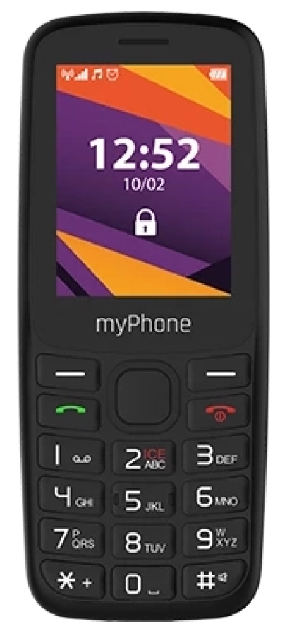 Mobile phone myPhone 6410 LTE black (TEL000868)