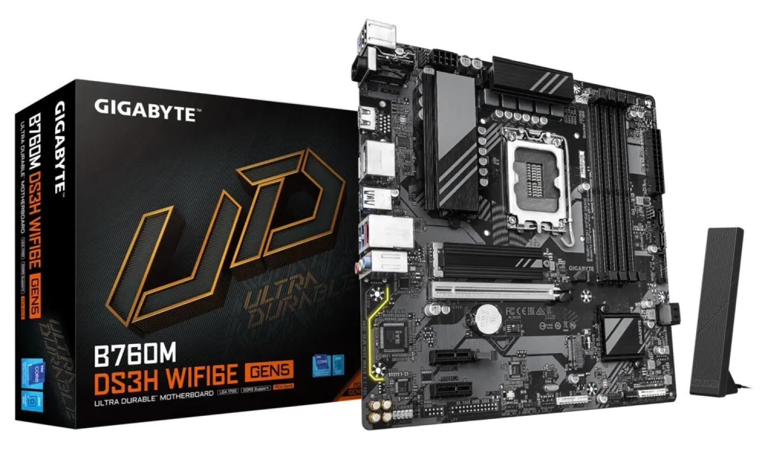 Pamatplate Gigabyte B760M DS3H WF6E GEN5 (B760M DS3H WF6E GEN5)